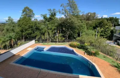 Casa em condomínio em valinhos à venda e aluguel, 4 suítes e piscina