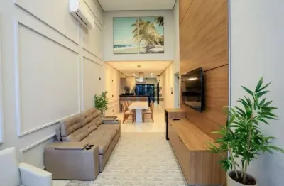 Casa à venda no condomínio reserva das paineiras, com 200 m², três quartos, três banheiros, mobiliada e com quatro vagas de garagem