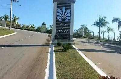 Terreno à venda no condomínio terras de santa cruz, com 600 m²