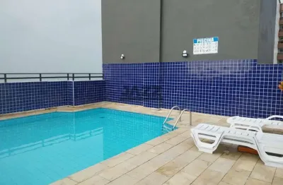 Apartamento 50 metros do mar- 1 quarto - sala com sacada- 63m² - caiçara - pg