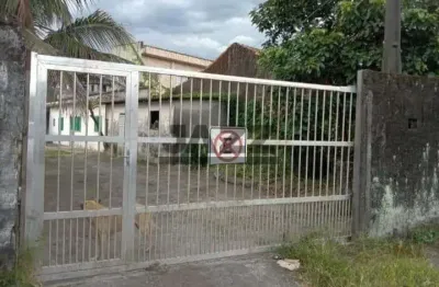 Terreno com 406m²- 2 casas - 1km do mar- vila mirim - praia grande