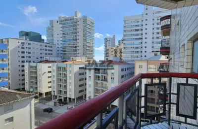 1 dormitório, 1 banheiro. planejado quarto e cozinha. à 100 mts da praia- 74m²- aviação - praia grande
