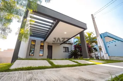 Novíssima casa de 3 dormitórios no condomínio villa paraty em indaiatuba - sp