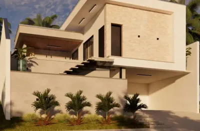 Casa à venda com 196,02 m², 3 suítes (sendo 1 master), piscina e área gourmet no condomínio villa bela vista