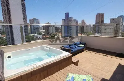 Cobertura à venda no cambuí - campinas - 246m², 3 suítes, 4 vagas e spa