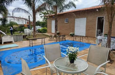 Chácara à venda no convívio são jorge com 3 quartos, sendo 1 suíte, área gourmet e piscina