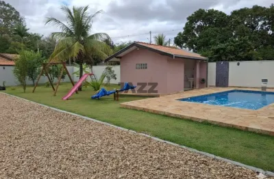 Chácara à venda em santana, com 211m² de área construída, 2 quartos, piscina, área gourmet e amplo quintal