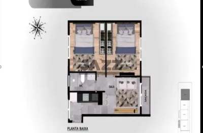 Casa 2 dormitórios localizada no  condomónio village porto ii em caraguatatuba