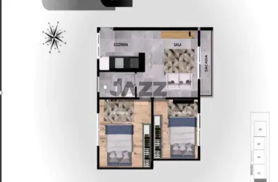 Casa 2 dormitórios localizada no  condomónio village porto ii em caraguatatuba