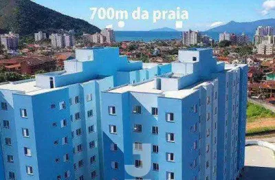 Apartamento à venda - martim de sá, caraguatatuba - 48m2  - 2 quartos