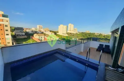 Cobertura duplex com piscina no vista imperial residence, bairro candeias, vitória da conquista-ba