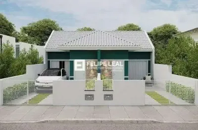 Casa geminada de 02 dormitórios em são josé - santa catarina