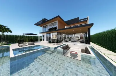 Casa em condominio em jurerê internacional - florianópolis, sc