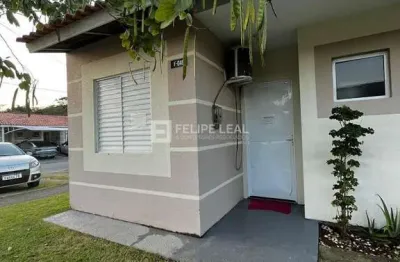 Casa com 02 dormitórios em condominio em caminho novo  -  palhoça