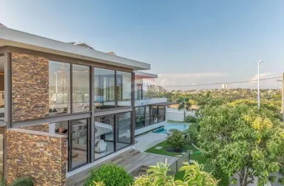 Re/max vende casa 5 suítes 440m² 4 vagas r$ 6.499.000 montb lanc residence - campinas/sp