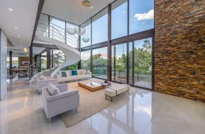Casa à venda no condomínio mont blanc residence, porteira fechada, 5 suítes 440m² r$ 6.499.000 - campinas/sp