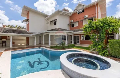 Re/max vende casa em condomínio, 5 quartos, 3 suítes, 8 vagas, 470m² - r$2.450.000 condomínio triângulo, barão geraldo, campinas/sp