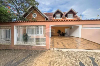 Re/max vende casa térrea com piscina , 4 quartos, sendo 1 suíte, 4 vagas, 189m² - r$982.00,00, jardim eulina, campinas/sp