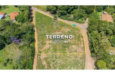 Re/max casa nova vende terreno chácara alpinas 5.000m² - valinhos/sp  - valor r$697.000,00