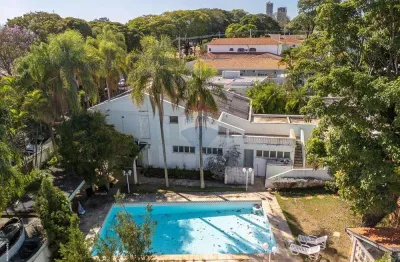 Re/max casa nova campinas vende casa ampla 1.212m²  de área total e 628m² de construção na nova campinas r$5.830.000