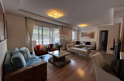Re/max aluga apartamento mobiliado no galleria boulevard, jd. madalena, campinas, 131m², 3 suites - r$ 10.000,00