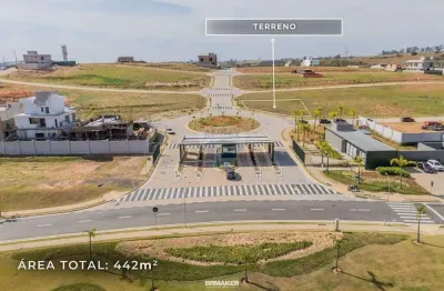 Vende terreno - 442 metros quadrados - condomínio vista campinas -piscina - quadras - academia