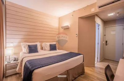 Re/max vende quarto no hotel contemporâneo com retorno garantido- r$ 312.522,22