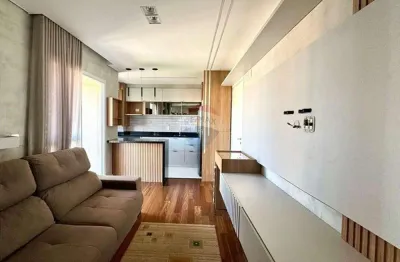 Re/max aluga apartamento mobiliado, 35 m², andar alto, sol da manhã, 1 suíte com ar-condicionado, 1 vaga coberta, no urban design taquaral, campinas