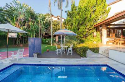 RE/MAX VENDE Casa no Condomínio Jardim Botânico, 3 suítes (sendo uma térrea), com 362m2, por R$ 2.480.000,00 – Sousas, Campinas.