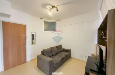 REMAX venda Apto / Kitnet com quarto/sala, cozinha, banheiro e Lavanderia - R$ 169.500,00 - Semi mobiliado
