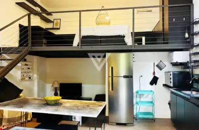Loft fabuloso no bairro do sumarezinho com jardim privativo anexo