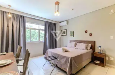 Studio deslumbrante na república: conforto e localização privilegiada!