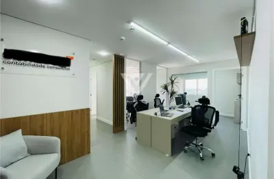 Sala comercial com 60,3 m² e 2 vagas - mobiliada - barra funda/sp