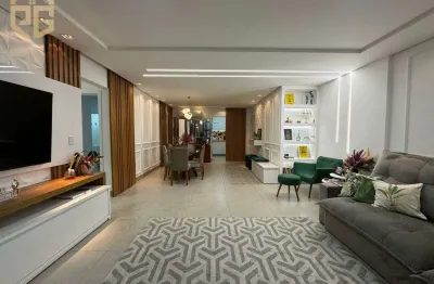 Apto 3 suítes, 2 vagas, 145m², lazer completo, guilhermina