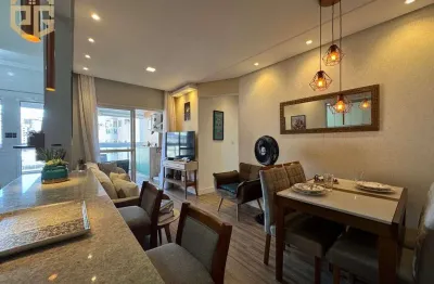 Apto 2 dorms, 1 suíte, 1 vaga de garagem, 63m², mobiliado, aviação