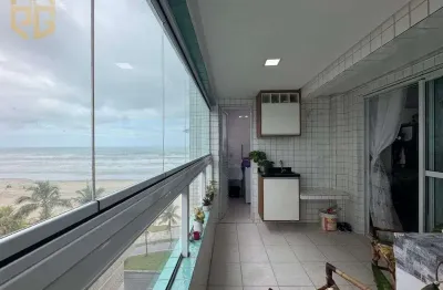 Apto 2 dorms, 1 suíte, 1 vaga, 76m², vista mar, real