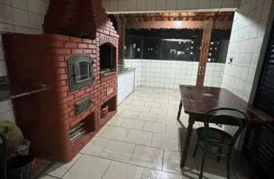 Cobertura 100m praia com 3 dorm sendo 1 suíte, 2 banh, 2 vagas, lazer