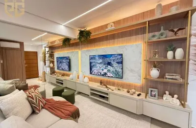 Apto garden 3 dorms, 2 suítes, 1 vaga, 279m², mobiliado, forte.