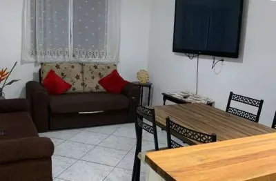 Apto frente mar com 1 dormitório,  1 banheiro, 1 vaga, sl festas, elevador.