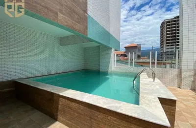 Apto1dorm,1 vaga, 1 banheiro, 42m², caiçara, 100 metros da praia