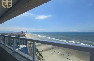 Apartamento frente mar a venda no Maracanã- Praia Grande 3 suítes