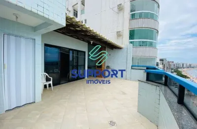 Cobertura com 4 quartos à venda na avenida beira mar, 5657, praia do morro, guarapari por r$ 2.000.000