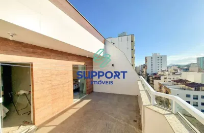 Cobertura com 3 quartos à venda na avenida praiana, 1107, praia do morro, guarapari por r$ 750.000