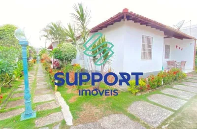 Casa em condomínio fechado com 3 quartos à venda na rua benedito mello serrano, 216, praia do morro, guarapari por r$ 550.000