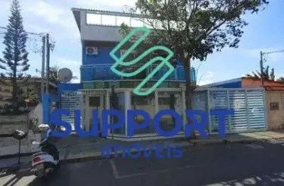 Casa em condomínio fechado com 4 quartos à venda na rua pedro gomes paula, 154, jardim santa rosa, guarapari por r$ 550.000