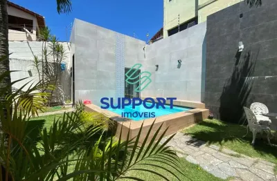Casa em condomínio fechado com 6 quartos à venda na avenida antônio lino bandeira, 60, jacunem, guarapari por r$ 2.290.000