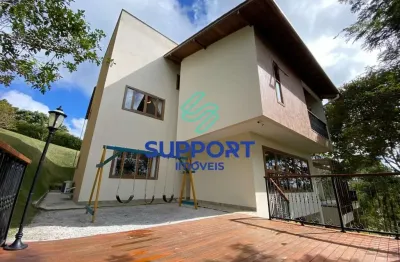 Casa em condomínio fechado com 5 quartos à venda na municipal para soído, 74, soido, domingos martins por r$ 5.000.000