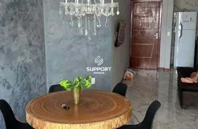 Apartamento com 2 quartos à venda na avenida praiana, 751, praia do morro, guarapari por r$ 600.000
