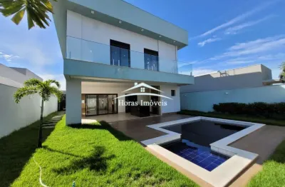 Casa de luxo para locação em condomínio exclusivo em cuiabá-mt - 4 quartos, 4 suítes e 352m² de área.