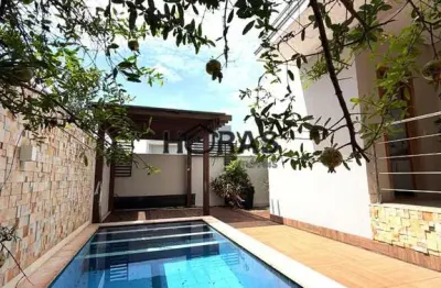 Casa de alto padrão para locação em condomínio no Jardim Imperial, 3 suítes